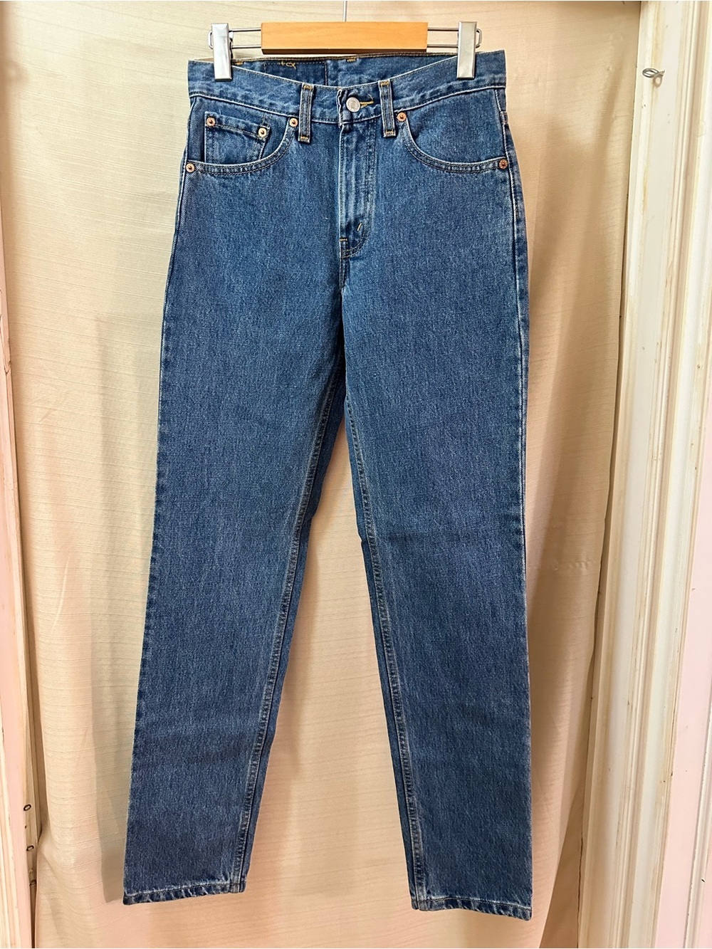 Levi’s 512 Red Tab Y2K Slim Fit Tapered Jeans 28x32 NWT Women’s 6 Classic Denim